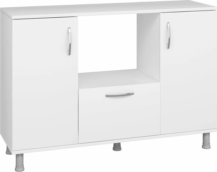 Komodë multifunksionale, ngjyrë e bardhë, Pietro, Hanah Home