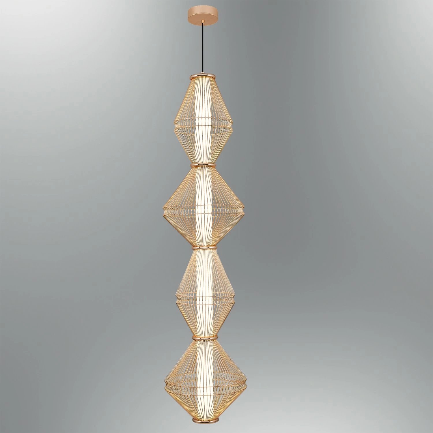 Llambë tavani Opviq, ngjyrë e verdhë, 3224-4-03