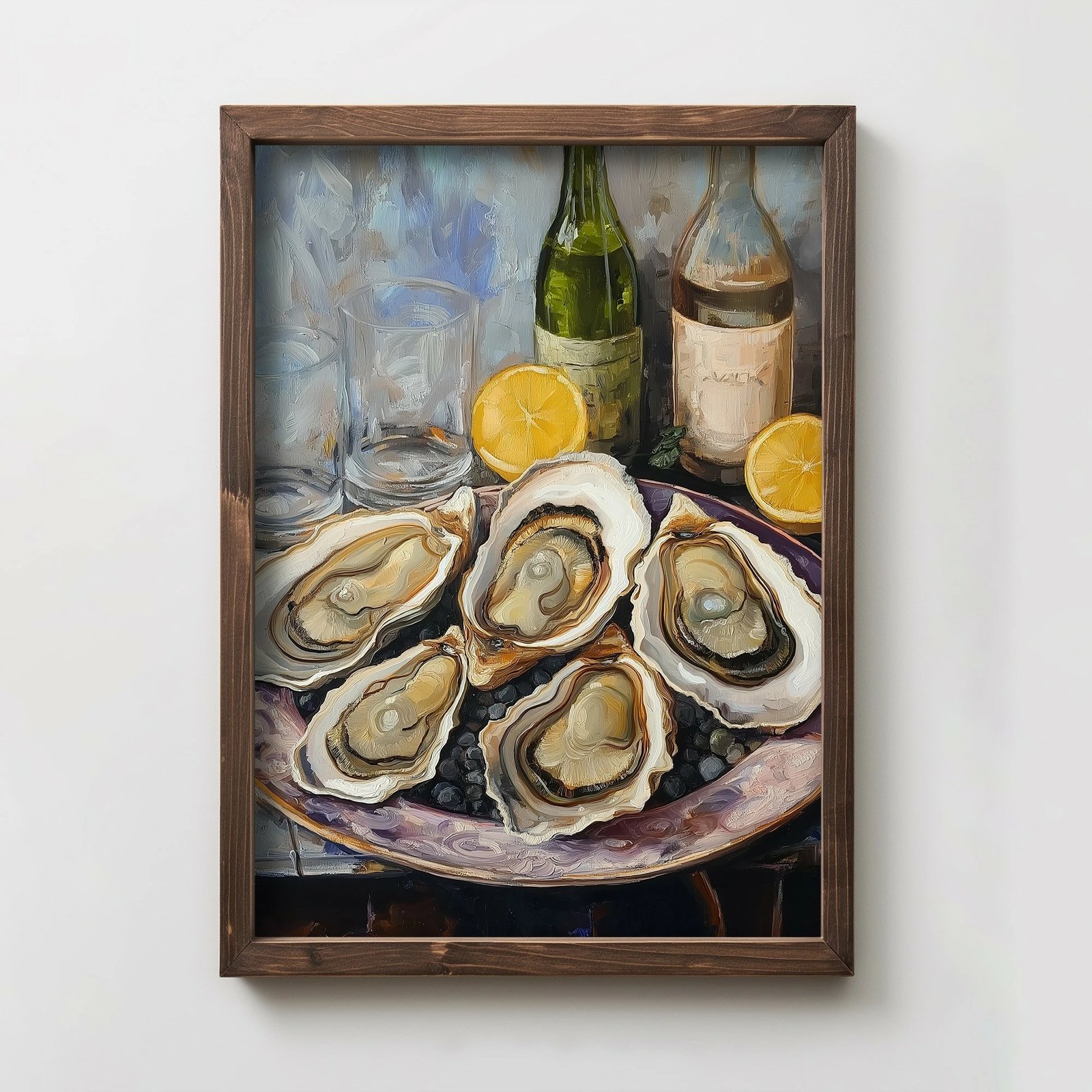 Pikturë dekorative me kornizë MDF, Wallity, TUN107-XL, shumëngjyrëshe, 50x70x3.5cm