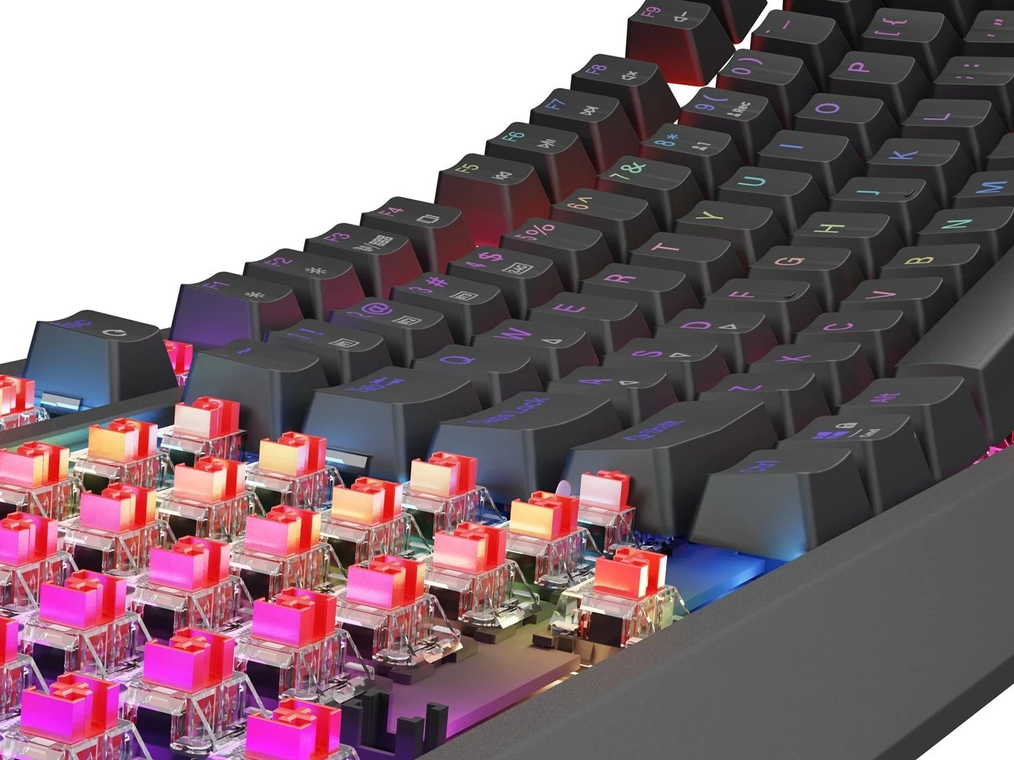 Tastierë mekanike GENESIS Thor 230 TKL, RGB, Wireless & USB Type-C, Gri Tastierë mekanike GENESIS Thor 230 TKL, RGB, Wireless & USB Type-C, Gri