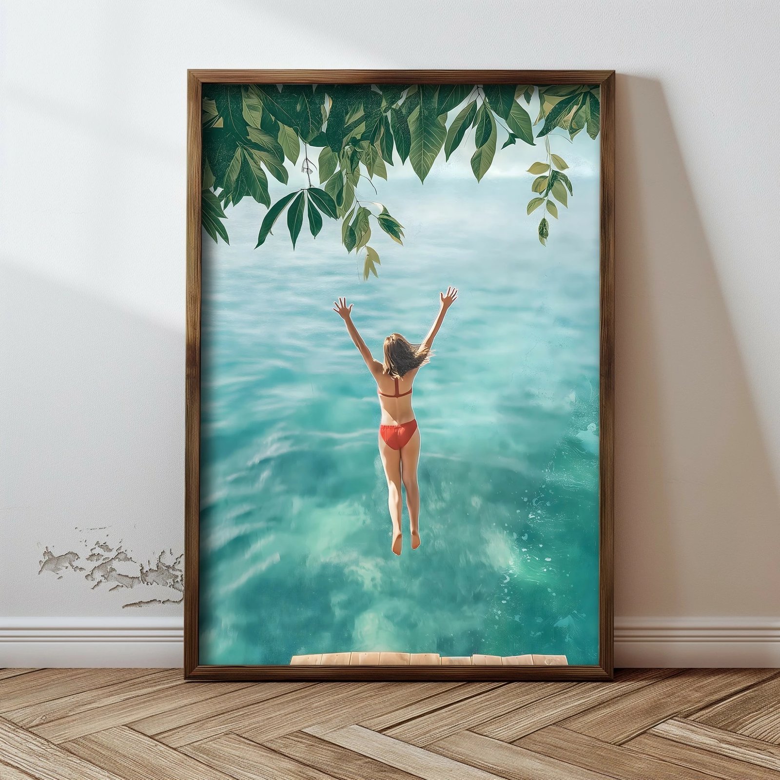 Pikturë dekorative me kornizë MDF, Wallity, GE102-L