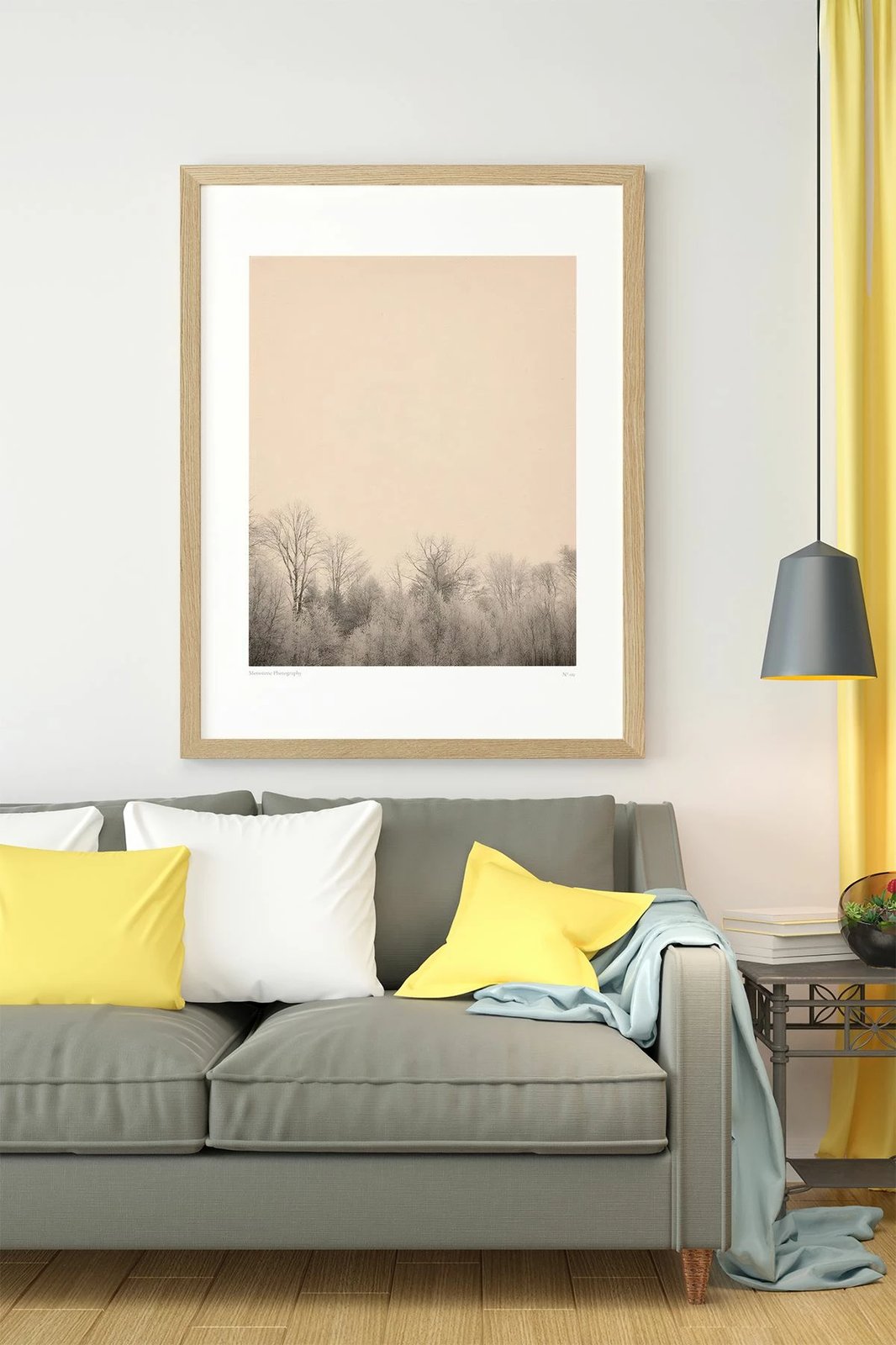 Pikturë dekorative me kornizë Wallity, Lmnmdl24