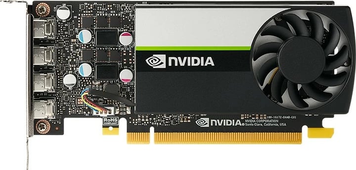 Kartelë grafike PNY T1000, 4 GB, GDDR6, PCI Express x16 3.0