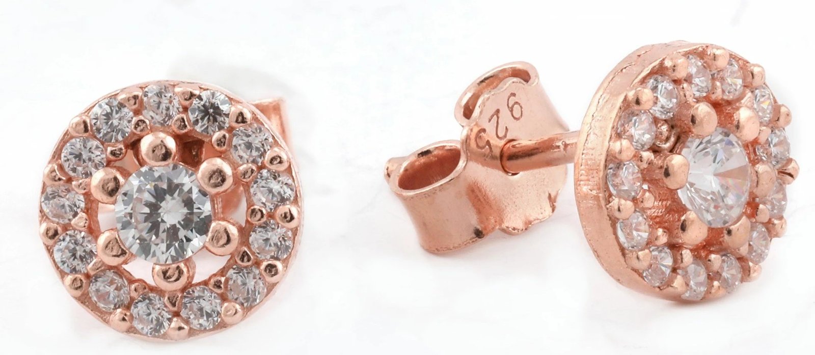 Vathë argjendi ngjyrë rozë gold, Jumeon, 9879ROS