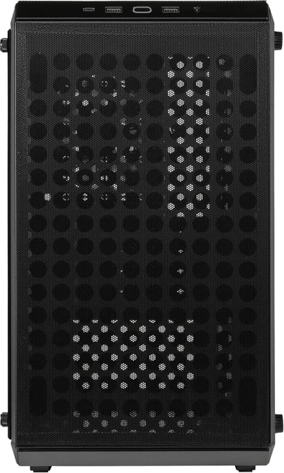 Kasë Cooler Master Q300L V2, Micro-ATX/Mini-ITX, xham i temperuar, e zezë