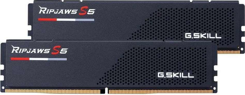 RAM Memorje G.SKILL Ripjaws S5, 64GB (2x32GB), DDR5, 6400MHz, CL32, e zezë