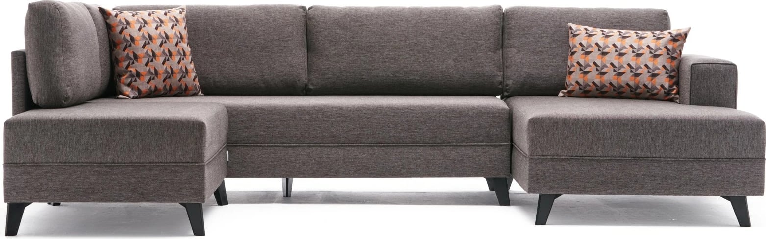 Kënd-sofë krevati Atelier del Sofa, Efsun, ngjyrë kafe Kënd-sofë krevati Atelier del Sofa, Efsun, ngjyrë kafe