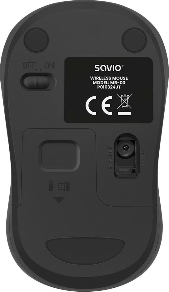 Maus pa tela Savio MB-03, USB, i zi