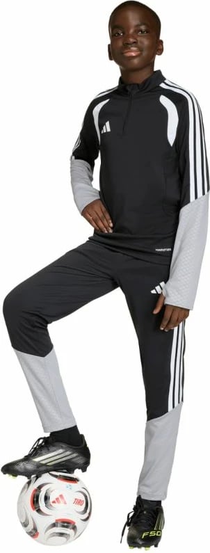 Pantallona sportive për fëmijë adidas, të zeza