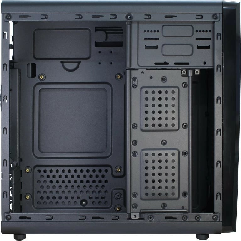 Kasë Inter-Tech MC-02 Micro, Tower, PC, micro ATX, e zezë