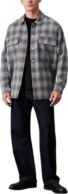 Këmishë për meshkuj Calvin Klein Jeans, gri