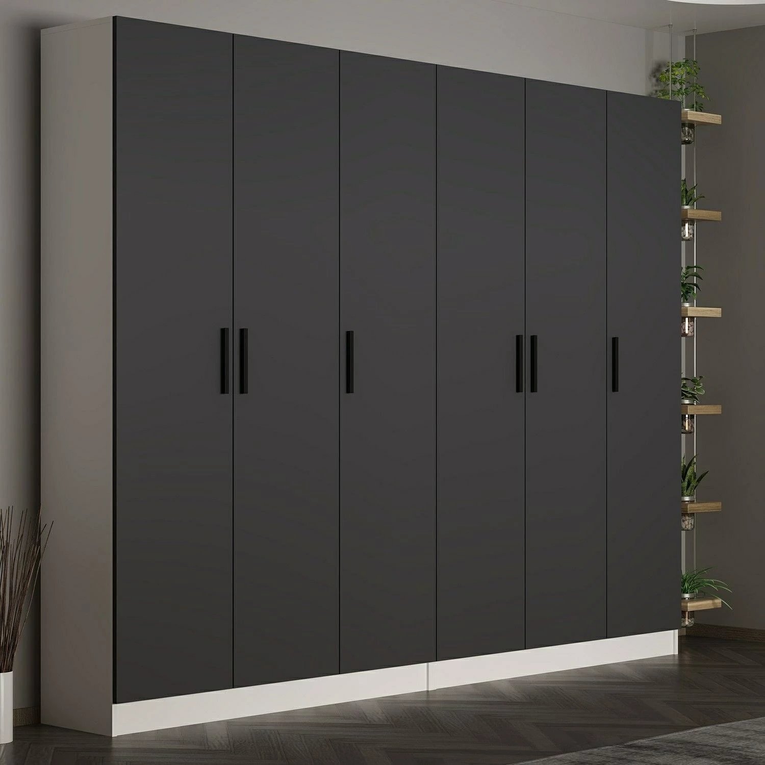 Stendë korridori Skye Decor, ngjyrë antracit, Noah - 8214