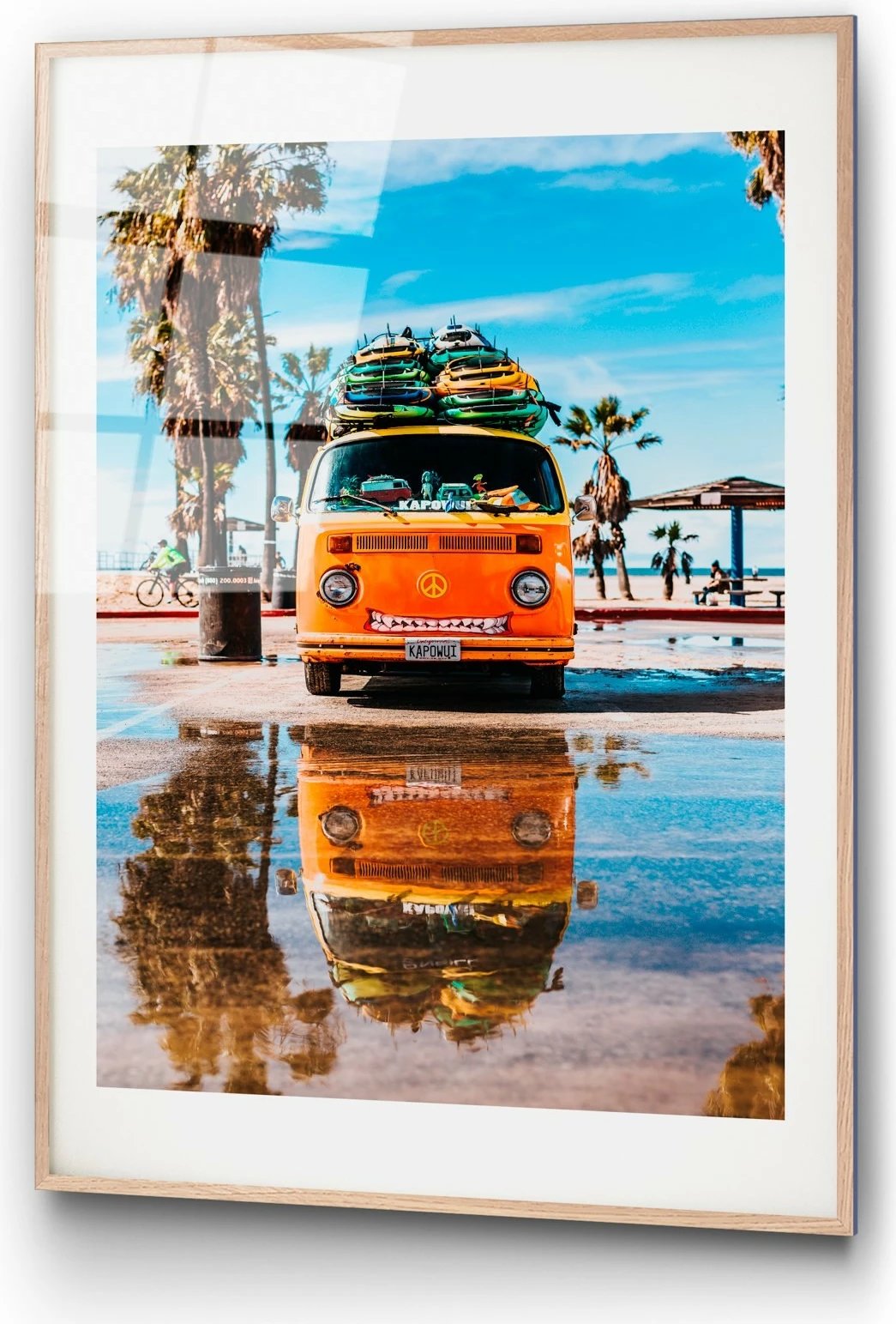 Pikturë dekorative prej xhami të temperuar, Wallity, UV-1073, 30x45cm