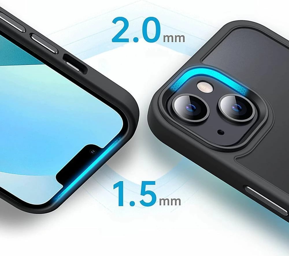 Mbështjellës Tech-Protect MagMat për Samsung Galaxy S23 Ultra, MagSafe, Gjysem-transparent, i zi