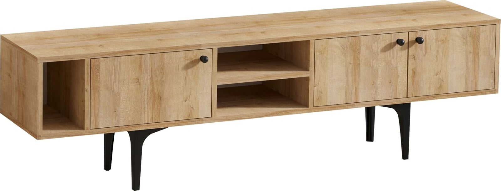 Komodë TV Hanah Home, Riena, ngjyrë lisi safir