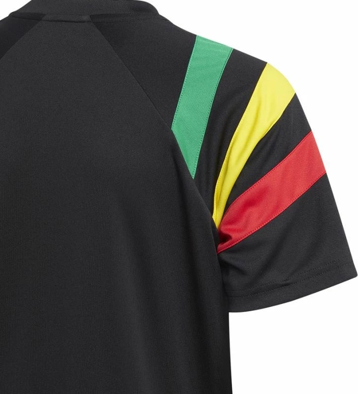 Fanellë futbolli për fëmijë adidas, e zezë