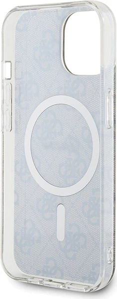 Mbështjellës Guess 4G MagSafe për iPhone 15, kafe Mbështjellës Guess 4G MagSafe për iPhone 15, kafe