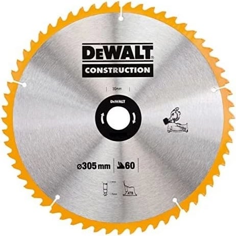 Disk sharrë DeWALT DT1960-QZ, 305 mm, 60 dhëmbë, për metal