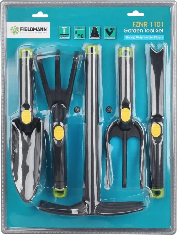 Set vegla kopshti Fieldmann FZNR 1101, 5 copë