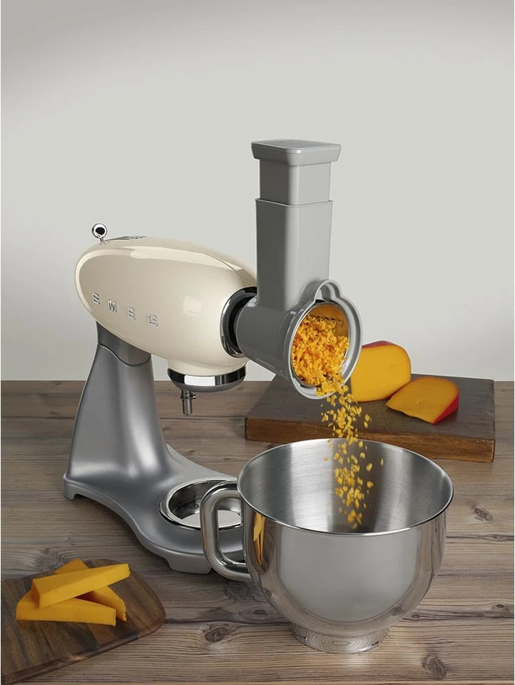 Set për prerje perimesh smeg SMSG01, për SMF01/02/03/13, inox, gri Set për prerje perimesh smeg SMSG01, për SMF01/02/03/13, inox, gri