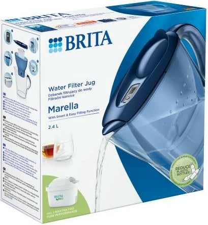 Ibrik filtri për ujë Brita Marella Maxtra PRO Pure Performance 2.4L, Blu