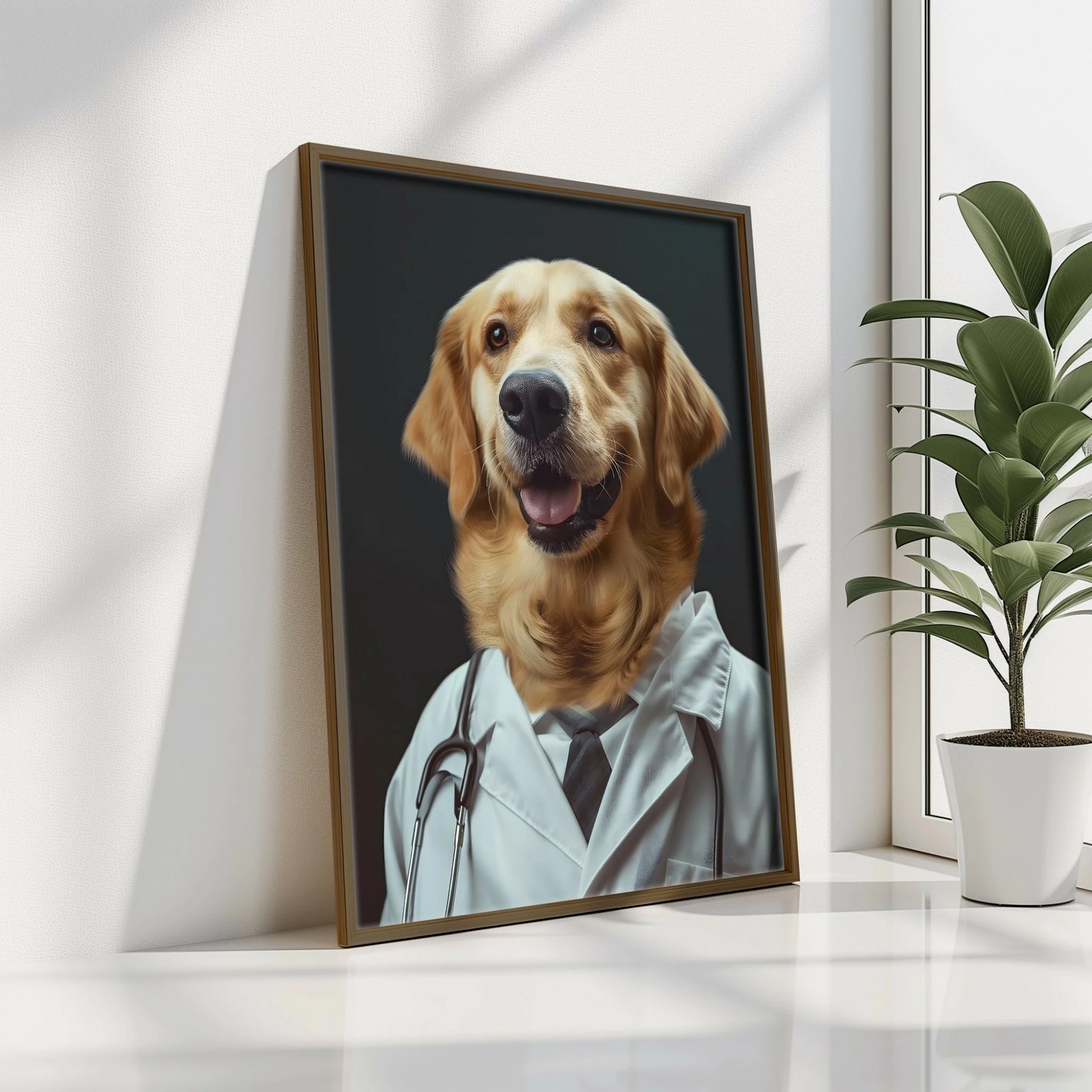 Pikturë dekorative me kornizë MDF, Wallity, GE037-L