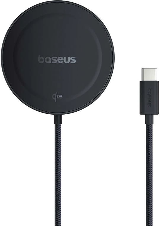 Karikues wireless Baseus Simple Mini4, 15W, MagSafe, i zi