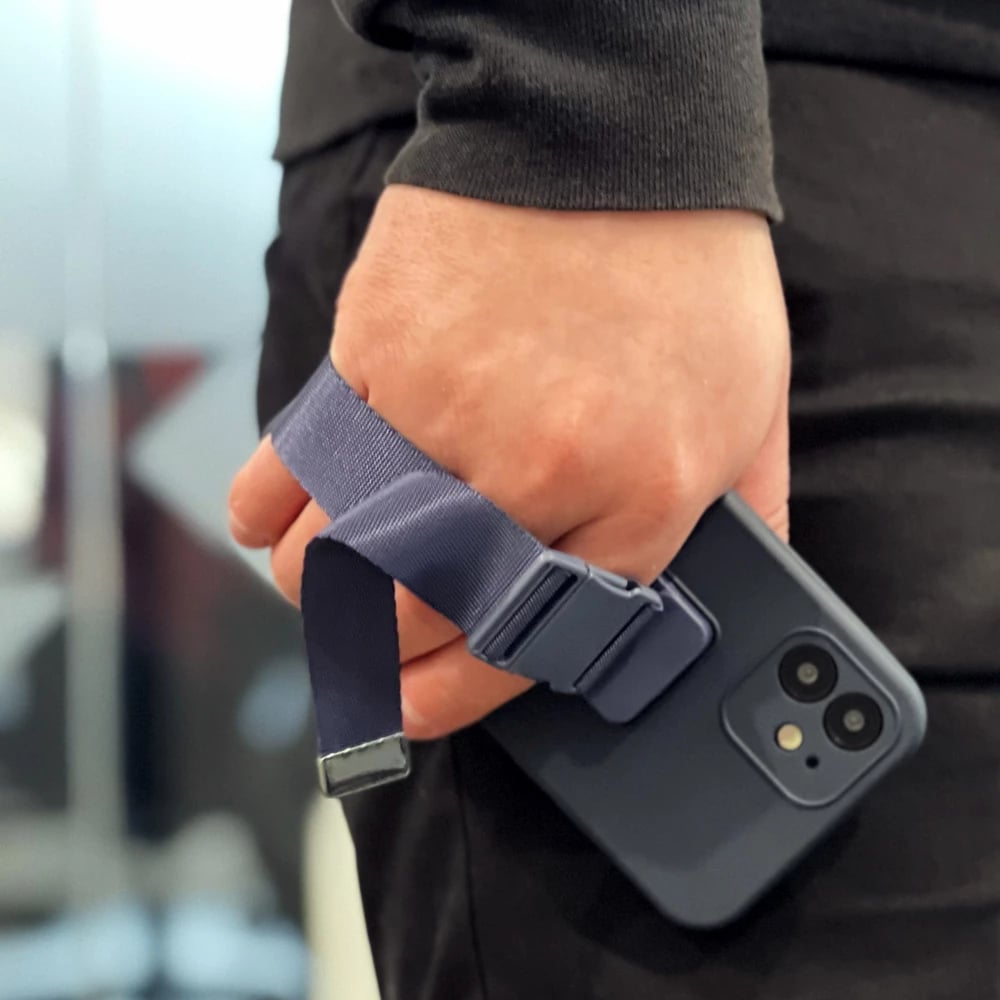 Mbështjellës Hurtel për iPhone 12 Pro me litar, e kuqe