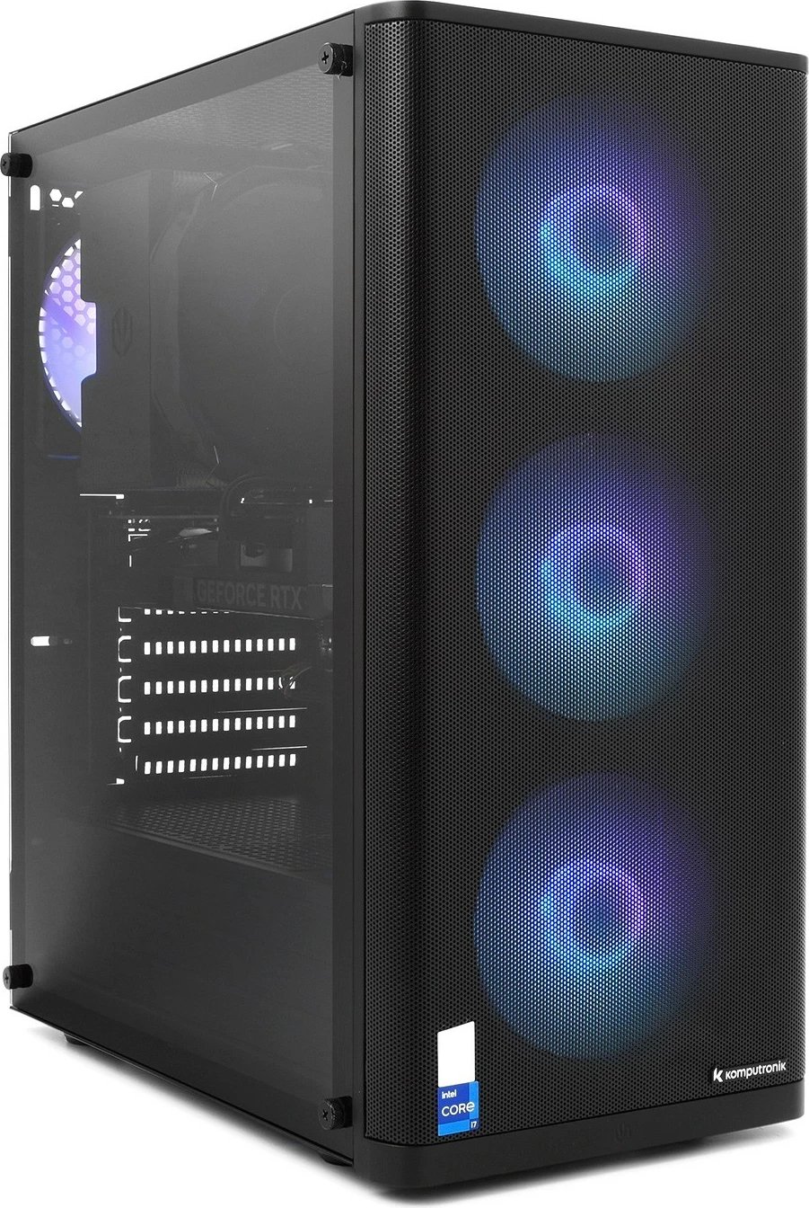 Kompjuter Komputronik Infinity X714 i7, RTX 4060 Ti, 32GB, 2TB+4TB, zi