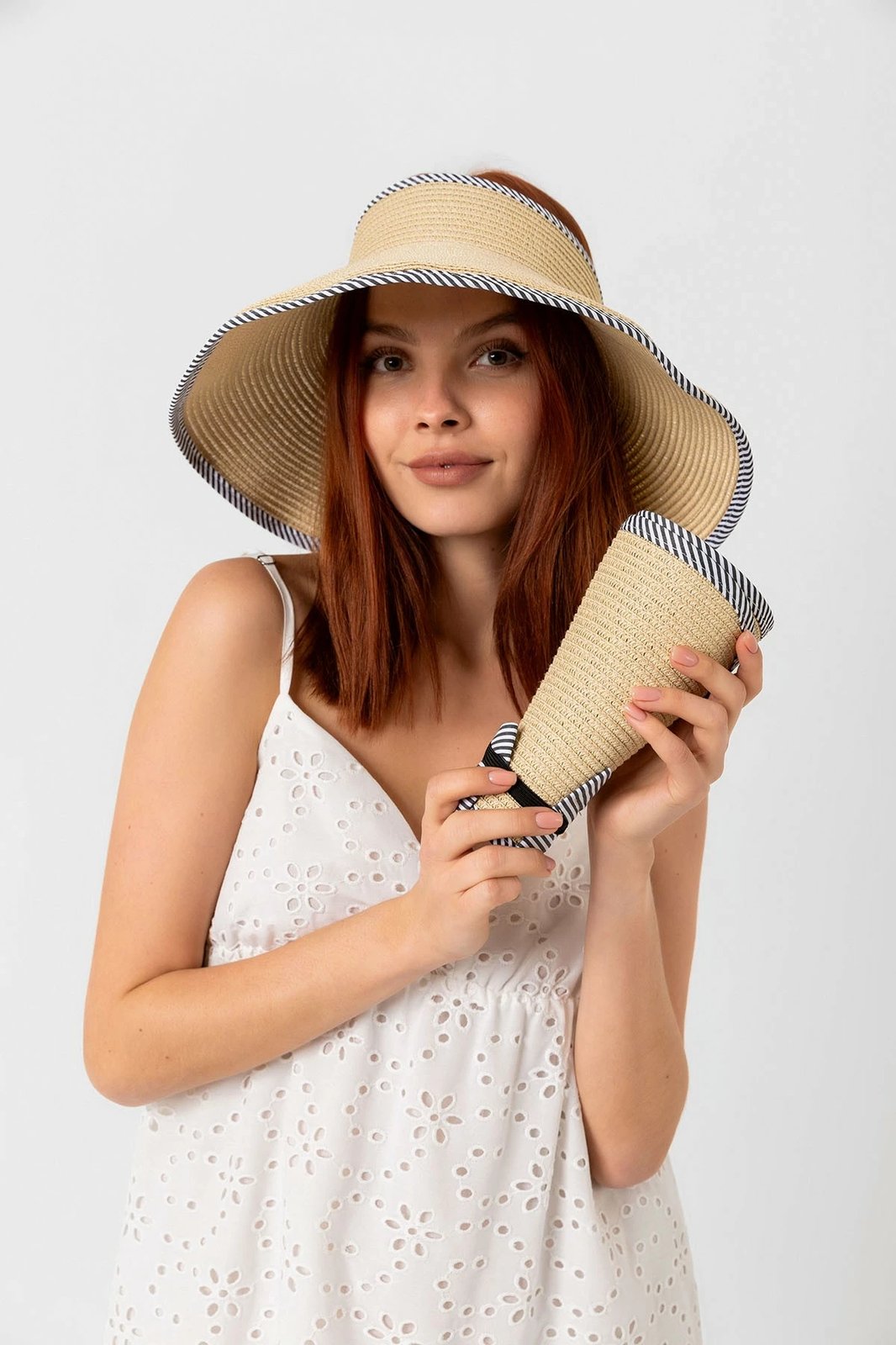 Kapelë verore për gra, Jumeon, Hsr2078, bezhë