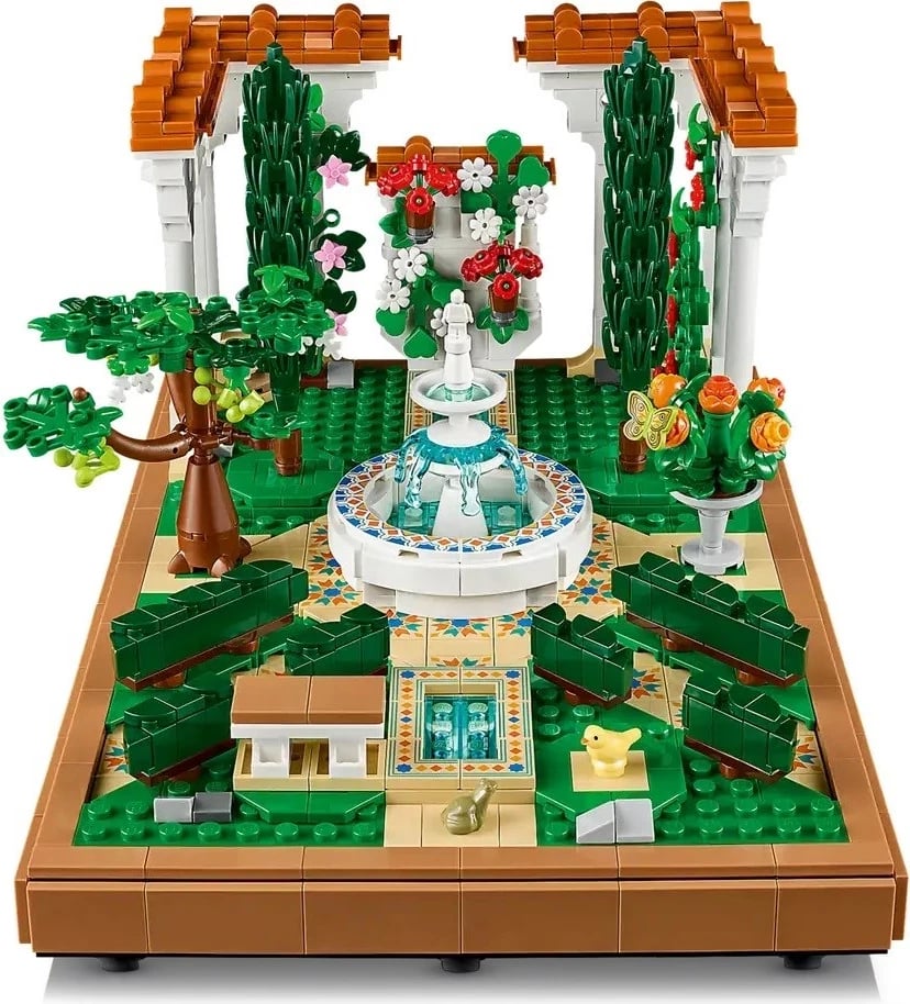 Set LEGO ICONS 10359 Fountain Garden Set LEGO ICONS 10359 Fountain Garden