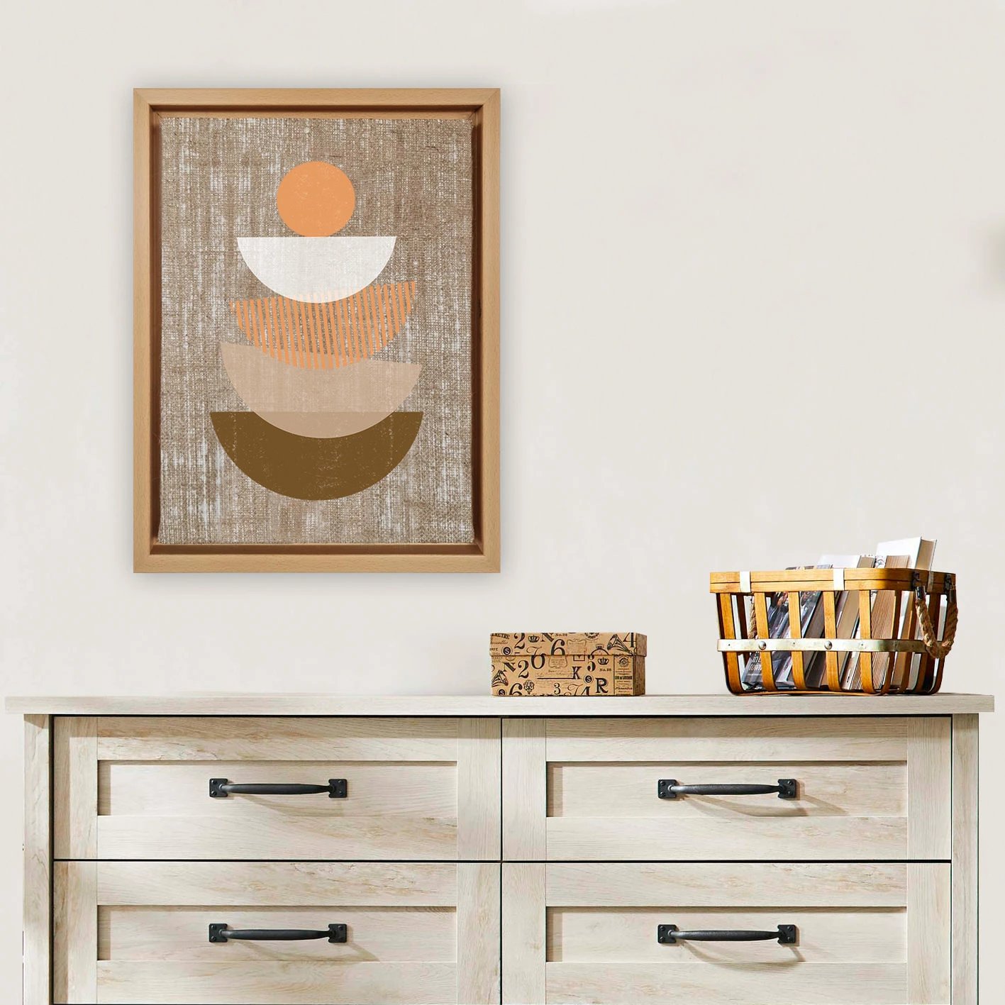 Pikturë dekorative në kanavacë, shumëngjyrëshe, Wallity, LNJ21906820098, 46x66cm