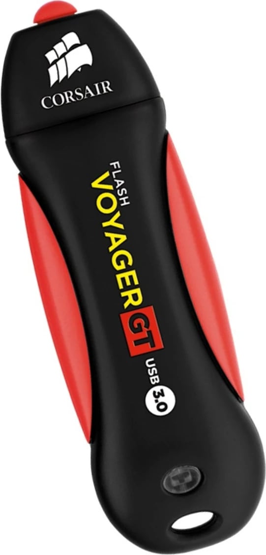 Pendrive Corsair Flash Voyager GT 256GB, USB 3.0, E zezë/E kuqe