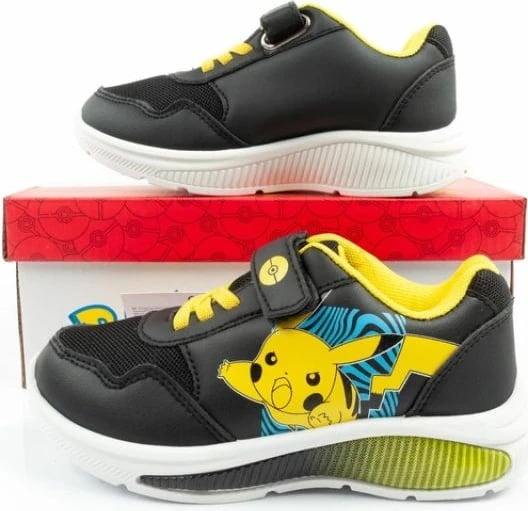 Atlete për fëmijë Leomil Pokemon, të zeza të verdha