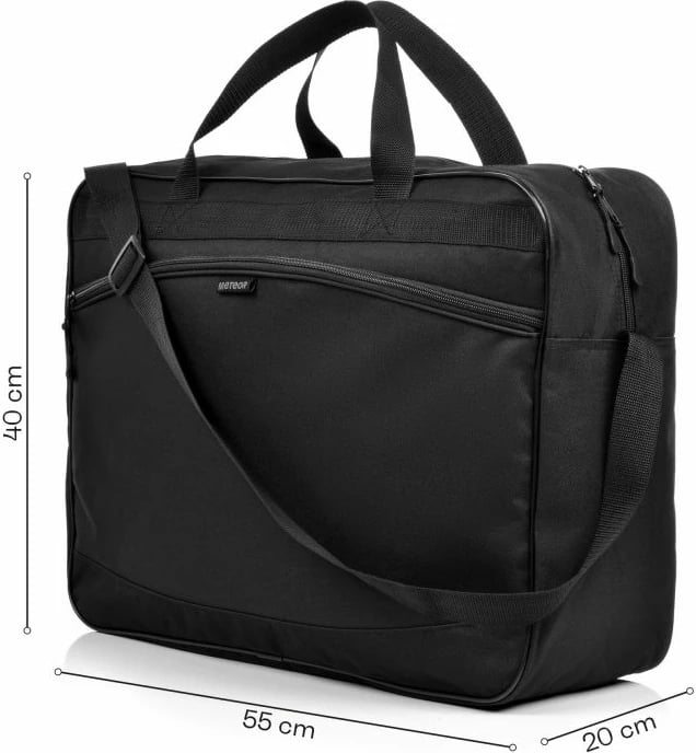 Çantë udhëtimi Meteor, unisex, e zezë
