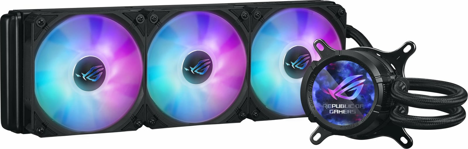 Ftohës uji all-in-one ASUS ROG STRIX LC III 360 ARGB, 3x12cm, i zi
