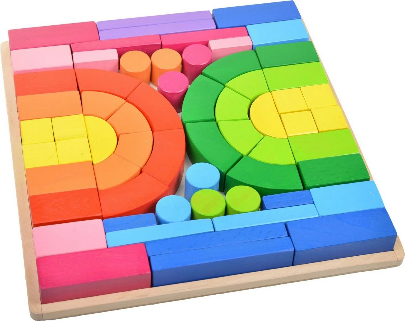 Blloqe druri shumëngjyrëshe për fëmijë, Skye Decor