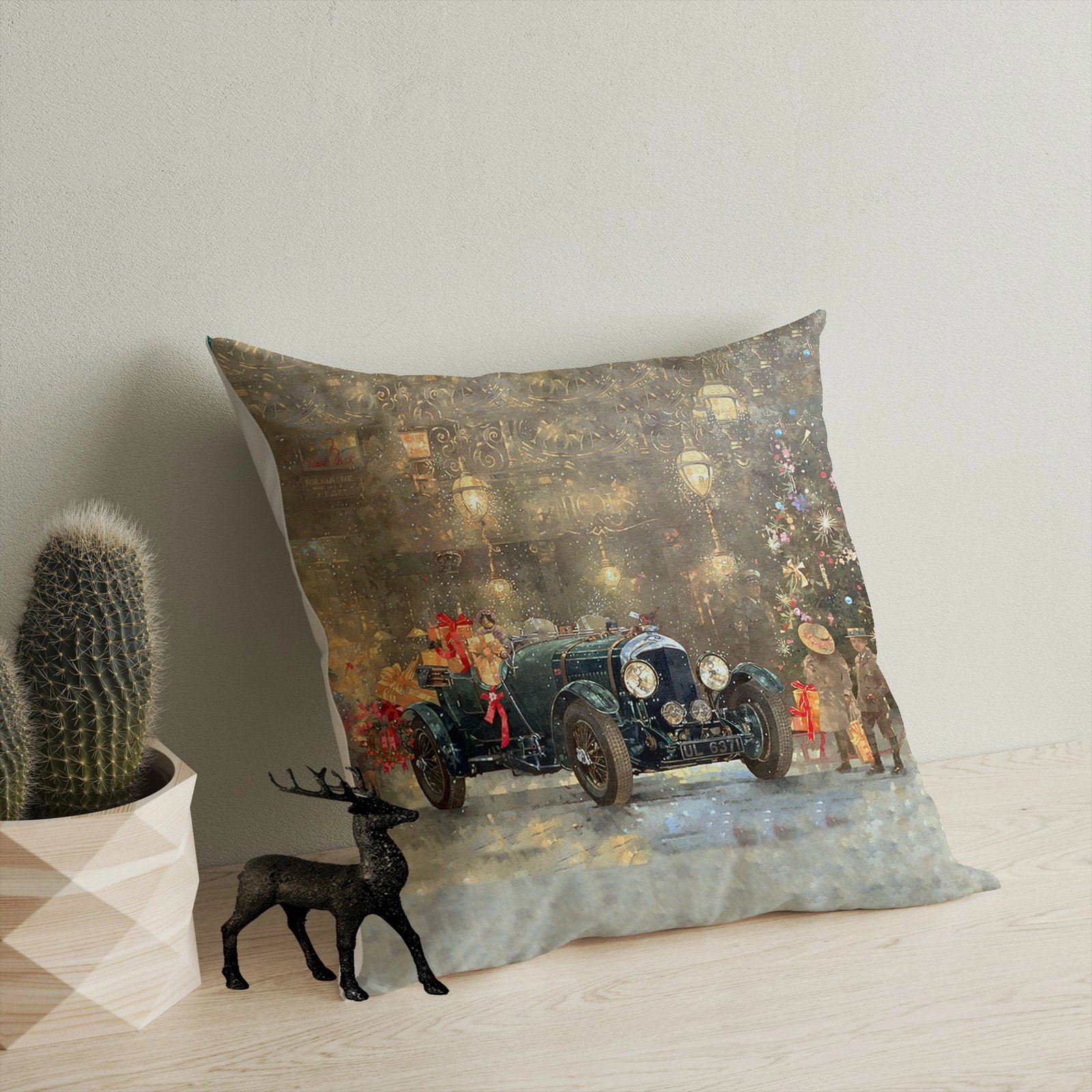 Jastëk dekorativ Aberto Design, A13030, shumëngjyrësh, 43x43cm