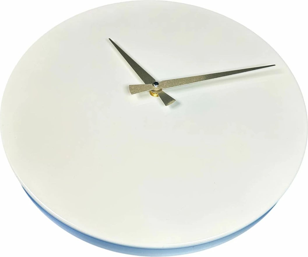 Orë muri dekorative metalike, Wallity, ngjyrë krem, 35cm