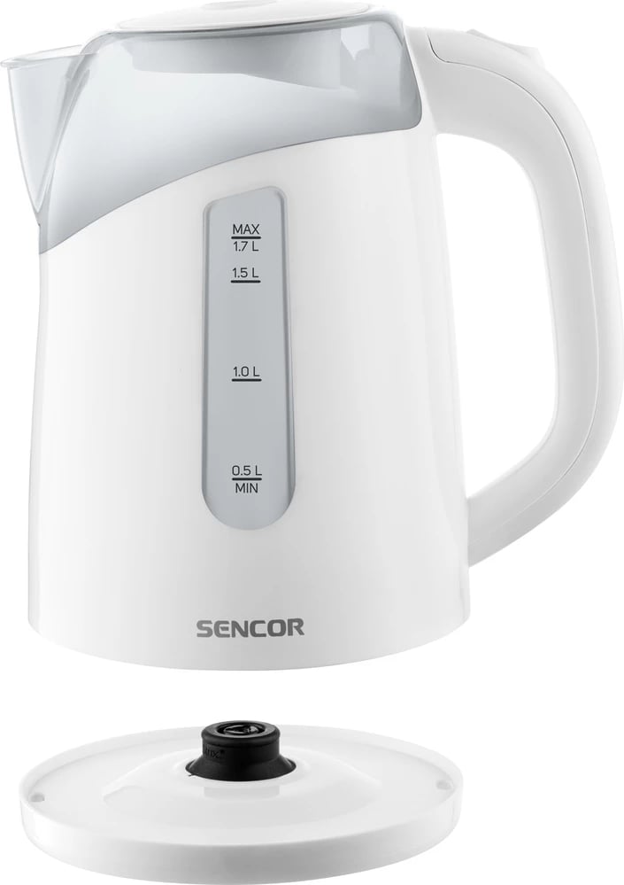 Vluese uji Sencor SWK 1700WH, 1.7L, e bardhë/hiri