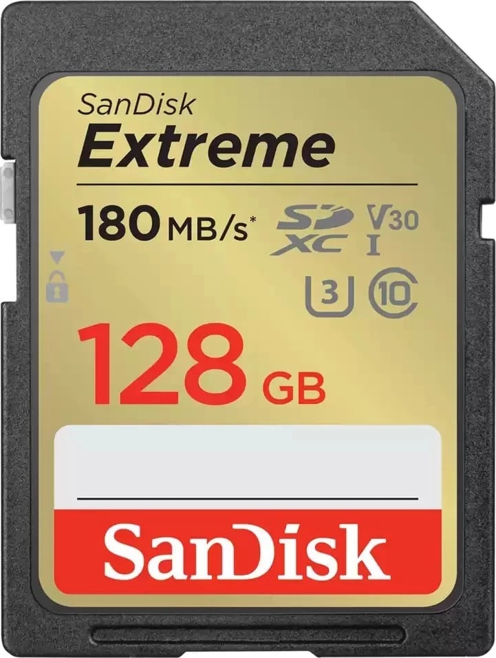 Kartë e memories SanDisk Extreme (2022), 128GB