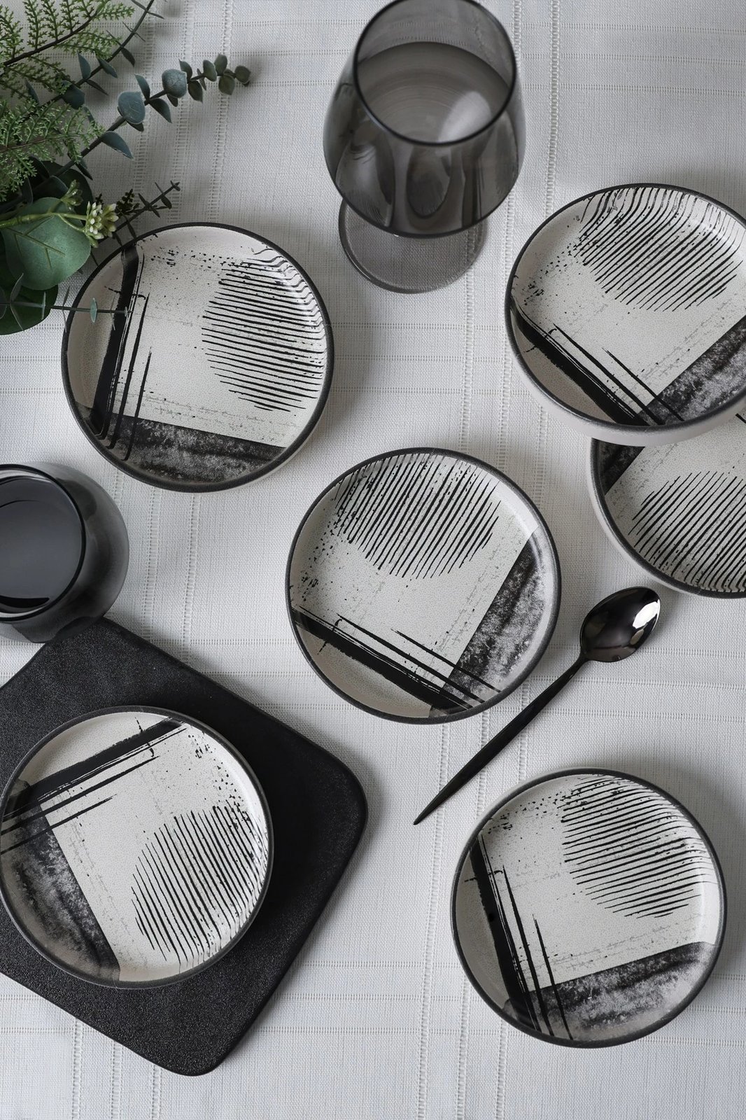 Set tasash qeramike (6 copë), Hermia Concept, X00017910