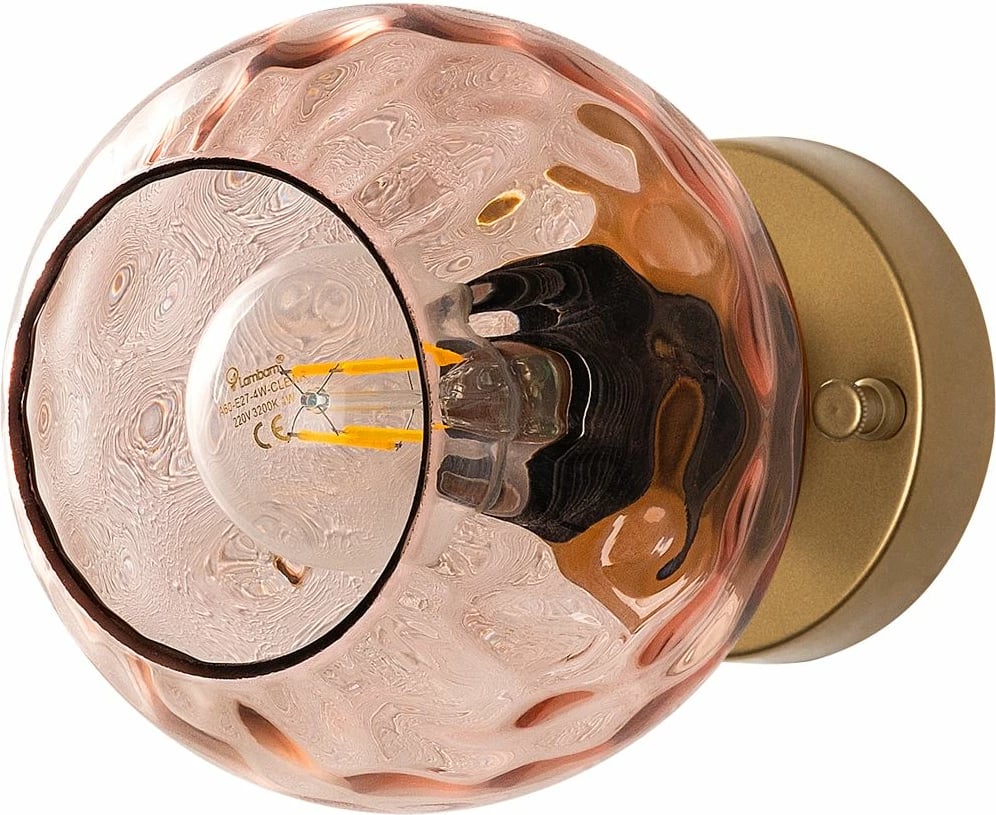 Llambë muri Opviq, Benek - 15 - 14403, rozë dhe ari