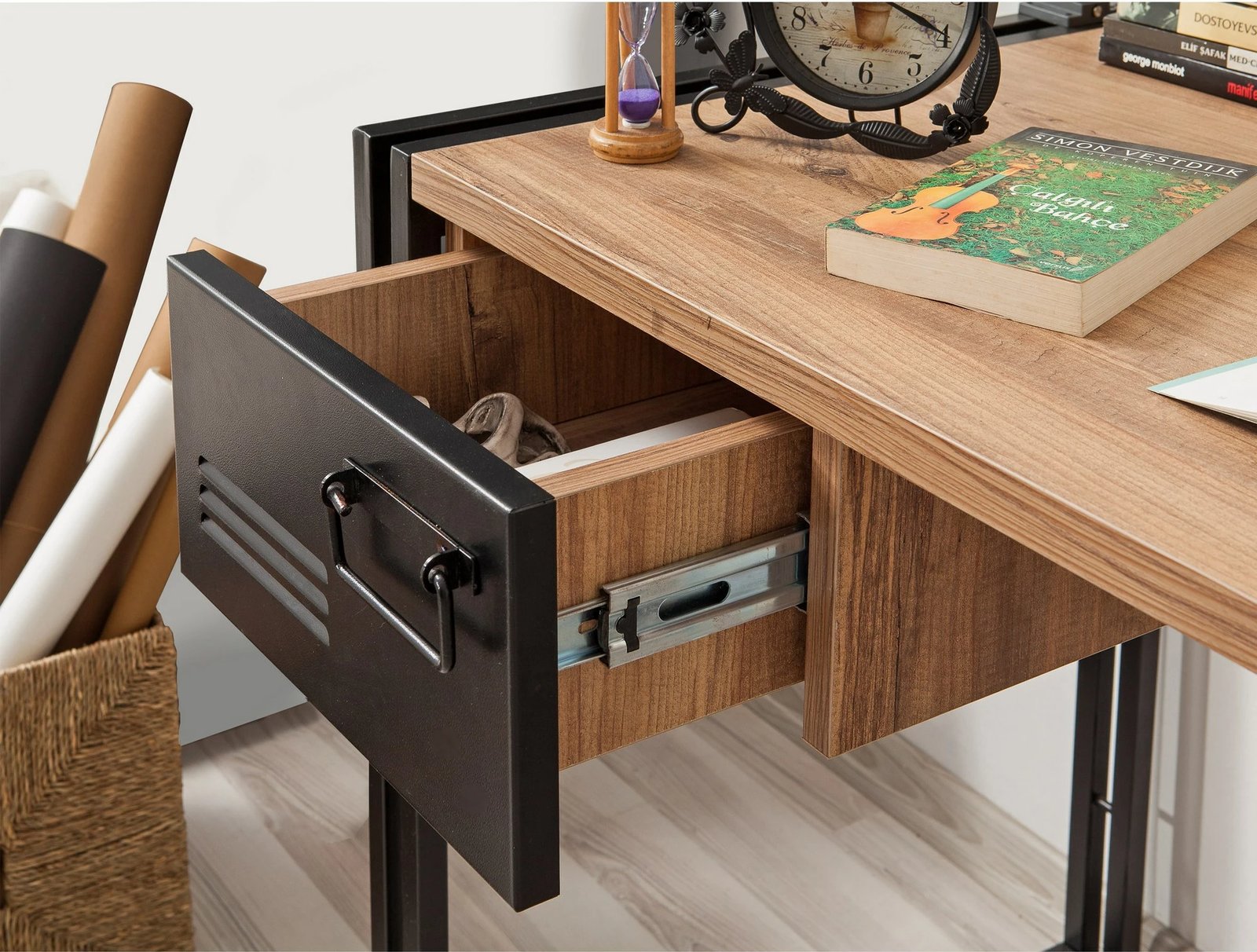 Set mobiljesh për dhomë studimi Skye Decor, COSMO-TKM.8