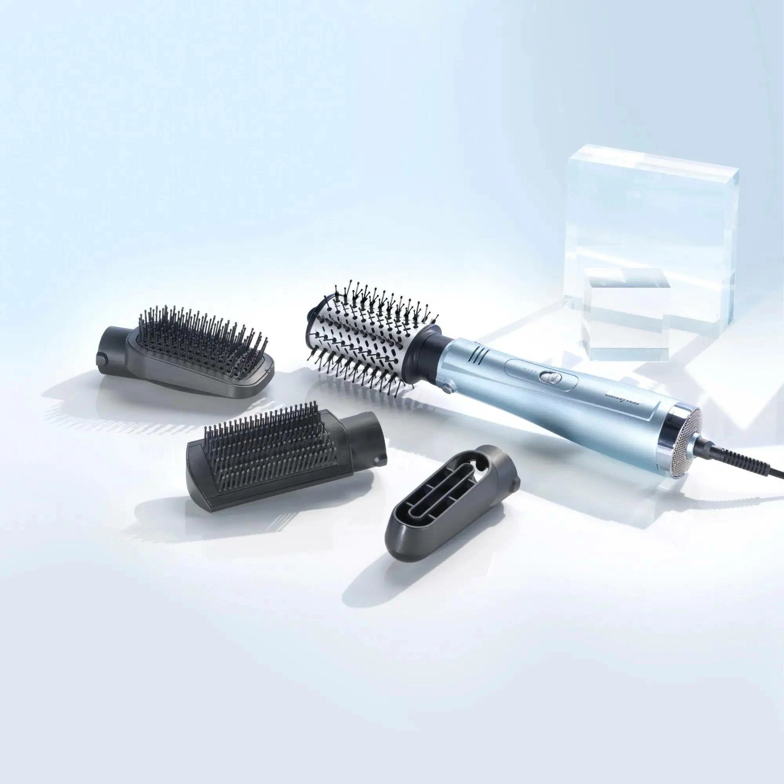 furçë nxehtësie BaByliss AS774E 1000W Hydro-Fusion, 4 në 1, set 4 aksesorë