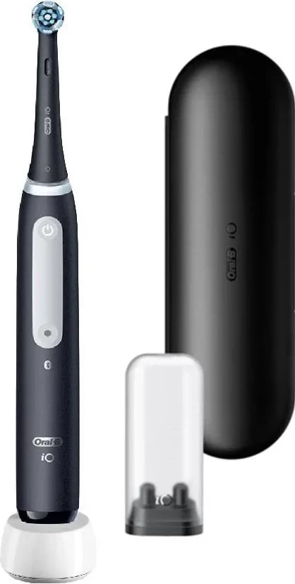 Furçë dhëmbësh elektrike Oral-B iO 4, Bluetooth, 4 mënyra pastrimi, e zezë