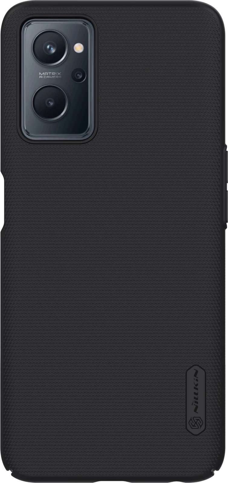 Mbështjellës Nillkin Super Frosted Shield për Realme 9i, i zi