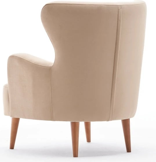 Karrige wing Karina, kadife krem