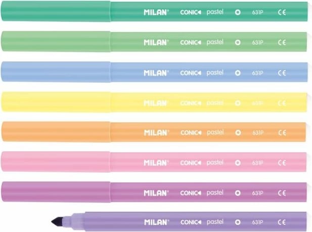 MILAN FLLAMASTERA PASTEL 1/8 0612308P