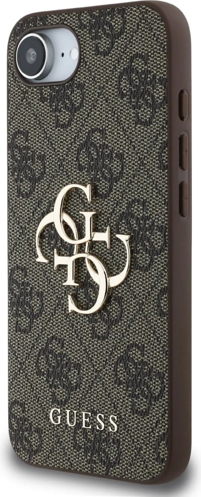 Mbështjellës Guess 4G Big Logo për iPhone 16e, Kafe Mbështjellës Guess 4G Big Logo për iPhone 16e, Kafe